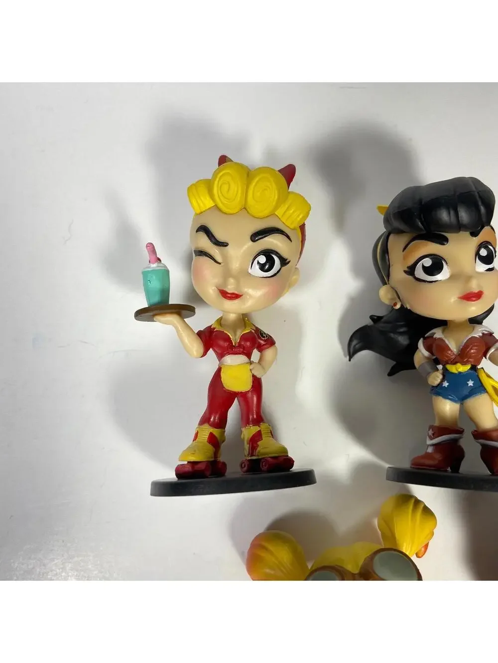3” 2016 Cryptozoic DC Comics Lil Bombshells Series 1 Figure Lot Of 5